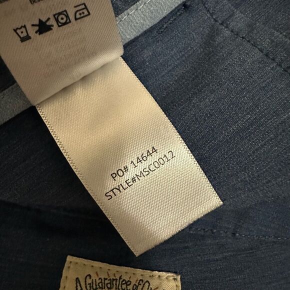 FAHERTY Belt Loop All Day 9" Shorts Drawstring in Navy Blue - Picture 11 of 12